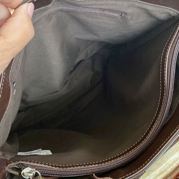 Land’s End Nylon & Leather Tote Bag - Picture 11 of 16